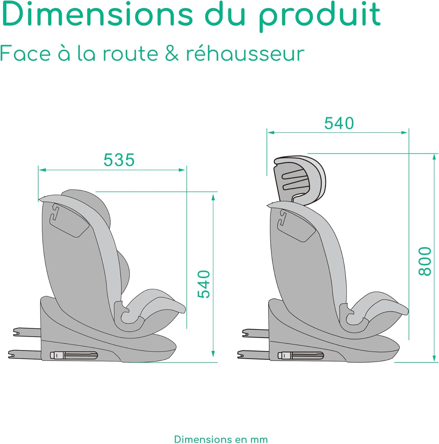 SiègeAuto™ 40-150 cm 0-12 ans